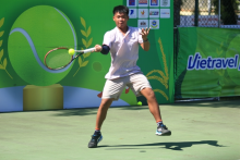 Nguyen Dai Khanh of Vietnam will compete in the ITF U18 – J30 2024 held on November 11-24 at the Ninh Binh Province. (Photo of VTF)