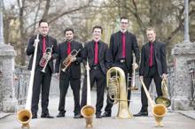 The Red Socks brass quintet from Germany will perform in Hanoi and HCM City as part of Europe Days 2015 (Photo: redsocksbrass.de)