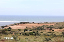 Core area of the former Ninh Thuan 1 nuclear power plant project in Vinh Truong hamlet, Phuoc Dinh commune, Thuan Nam district, Ninh Thuan province. (Photo: VNA)