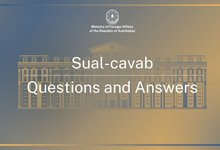 Foreign Ministry: Azerbaijan does not recognize independence of Taiwan