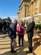 President Ilham Aliyev talked to President of Switzerland Viola Amherd in Oxford