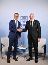 President of Azerbaijan Ilham Aliyev met with President of Finland Alexander Stubb in Oxford