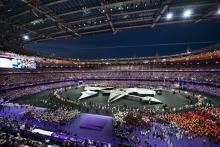 Closing ceremony of Paris 2024 Olympic Games kicks off at Stade de France