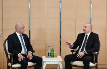 Baku, November 14, AZERTAC  On November 14, Ilham Aliyev, President of the Republic of Azerbaijan, met with Alain Berset, Secretary General of the Council of Europe.