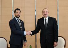 President Ilham Aliyev met with President of Montenegro 