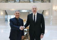 President Ilham Aliyev met with Rais of the Republic of Tatarstan of Russia