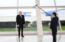 President Ilham Aliyev was interviewed by Azerbaijan Television