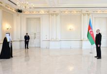 President Ilham Aliyev received credentials of incoming Ambassador of Kuwait to Azerbaijan