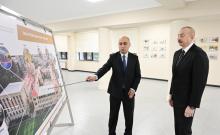 President Ilham Aliyev reviewed conditions at “Vatan” Sports Lyceum after reconstruction