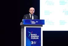 Baku, June 3, AZERTAC “Last year alone, over 75 percent of our oil exports and 51 percent of our gas exports were directed to European markets,” said Parviz Shahbazov, Minister of Energy, as he addressed Baku Energy Forum. “Thanks to secure and reliable transport routes — including the Baku-Tbilisi-Ceyhan, Baku-Tbilisi-Erzurum pipelines, and the Southern Gas Corridor — Azerbaijan has delivered oil to 25 countries and natural gas to 12 countries. In a relatively short period of time, Azerbaijan has emerged