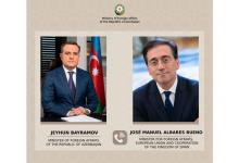 Azerbaijani, Spanish FMs discuss prospects of Azerbaijan-Spain, Azerbaijan-EU relations