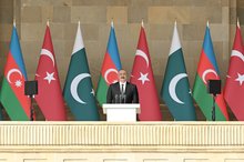 Military Parade dedicated to the fifth anniversary of Victory in Patriotic War started in Baku