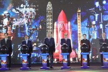 The exhibition of national achievements celebrating the 80th anniversary of the National Day kicks off at the Vietnam Exposition Centre in Dong Anh commune of Hanoi on August 28. (Photo: VNA)