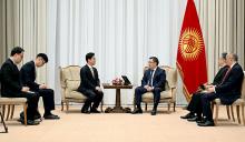 Sadyr Zhaparov receives new Korean Ambassador to Kyrgyzstan Kim Kwang-jae 