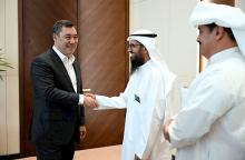 Sadyr Zhaparov receives chairman of Kuwaiti Charitable Foundation "As-Safa" 