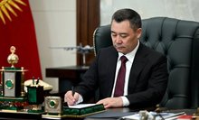 President Sadyr Zhaparov 