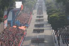 More than 13,000 people attend the grand parade in celebration of the 50th anniversary of the Liberation of the South and National Reunification (April 30, 1975-2025). (Photo: VNA)