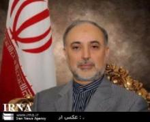 Iran's Salehi Meets German, Libyan, Ukrainian, Swedish FMs 