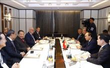 At the meeting between Vietnamese Prime Minister Nguyen Xuan Phuc and leaders of Thailand's major groups (Photo: VNA)