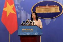 Foreign Ministry spokesperson Le Thi Thu Hang (Photo: VNA)