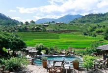 Tram Tau hot spring in the northwestern province of Yen Bai (Photo: VNA)