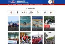 The website is avaiable in Vietnamese and English. (Photo: VNA)