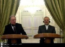 Mottaki holds joint press conference with his Belarusian counterpart