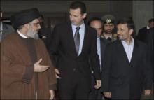 Ahmadinejad, Assad, Nasrallah discuss regional issues