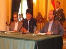 Bolivia backs Iran's anti-hegemonic policies