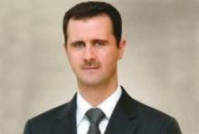 Syria's Assad condoles Iran on plane crash