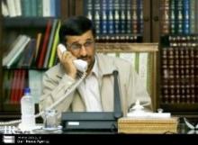 Iran President talks with Medvedev of Russia on phone