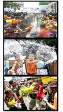 Bangkok sets record for world’s largest water gun fight