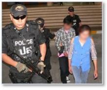 Thai police nab two Lao drug smugglers