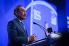 SINGAPORE, May 31 -- Prime Minister Datuk Seri Anwar Ibrahim delivers his special address in conjunction with the 22nd Shangri-La Dialogue 2025 held at a hotel today.