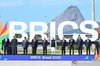 Leaders of BRICS member countries in Rio de Janeiro, Brazil on July 6, 2025