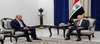President Abdul Latif Jamal Rashid (right) Croatian Foreign Minister Gordan Radman (left)