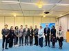 The Vietnamese inter-agency delegation from the Ministry of Foreign Affairs and the Ministry of Public Security in a group photo with representatives from the IPU, INTERPOL and UNODC. (Photo: VNA)