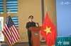 Vietnamese Deputy Minister of National Defence Sen. Lieut. Gen. Hoang Xuan Chien speaks at the event. (Photo: qdnd.vn)